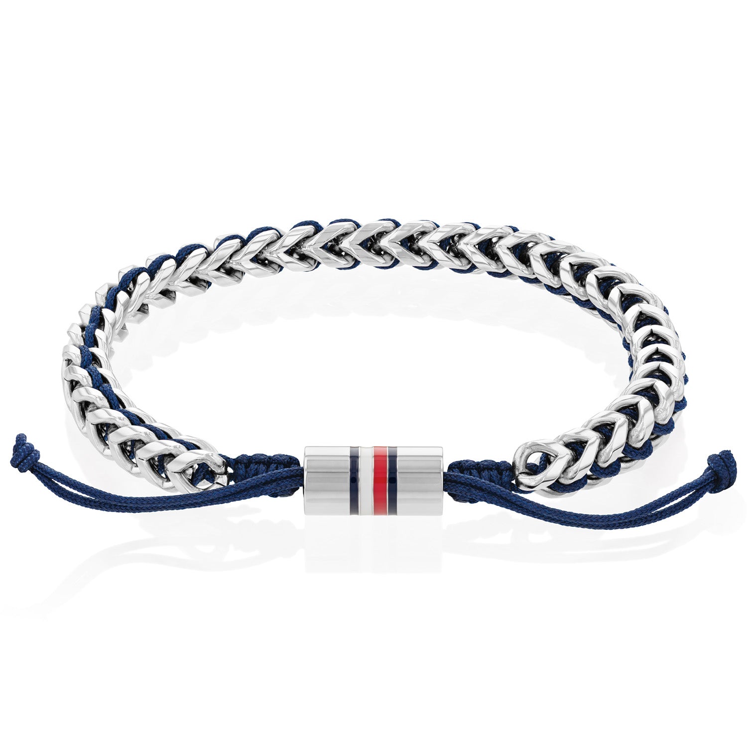 Tommy Hilfiger Zilverkleurige Herenarmband TJ2790511 - productfoto