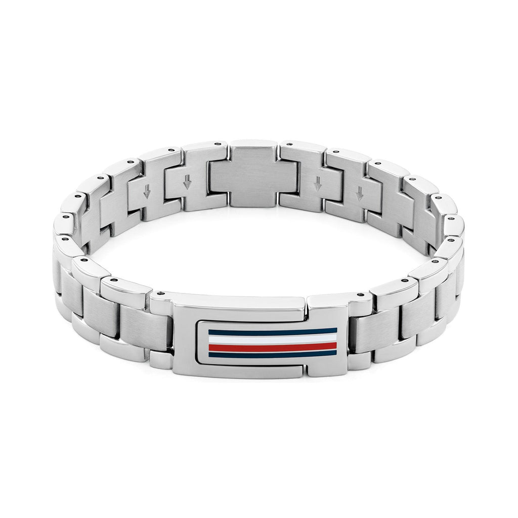 Tommy Hilfiger Zilverkleurige Herenarmband TJ2790596 - productfoto