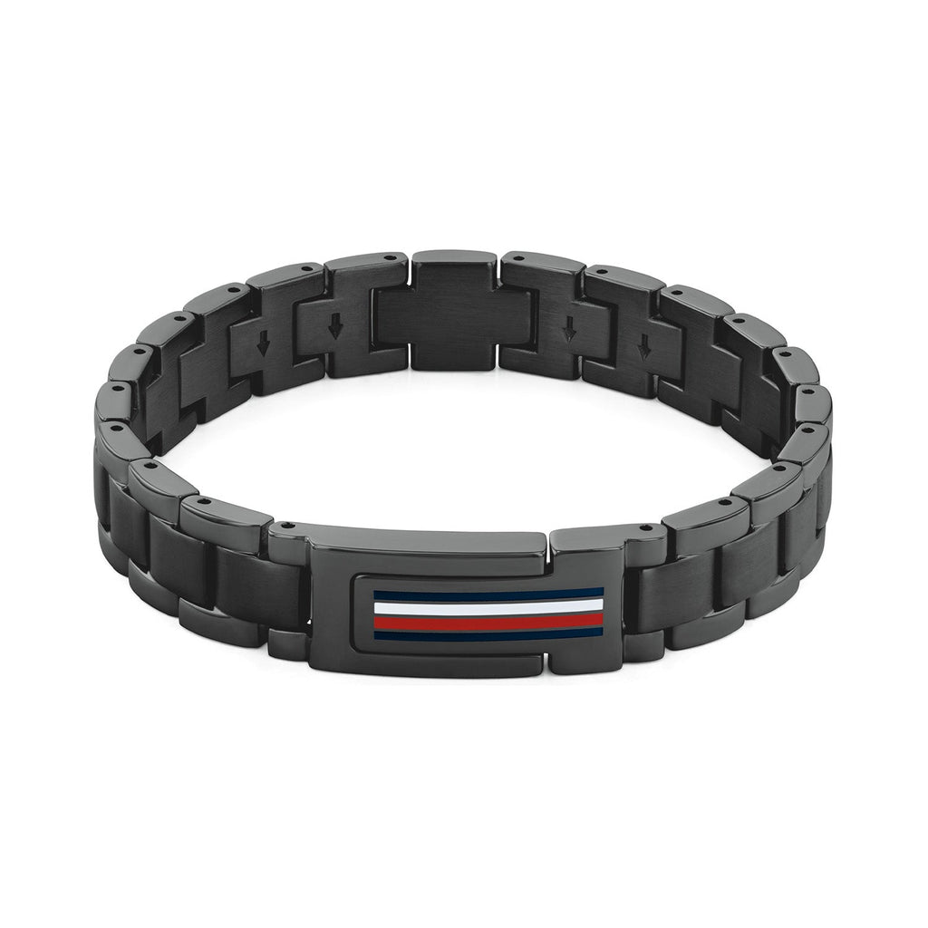 Tommy Hilfiger Zwarte Herenarmband TJ2790597 - productfoto