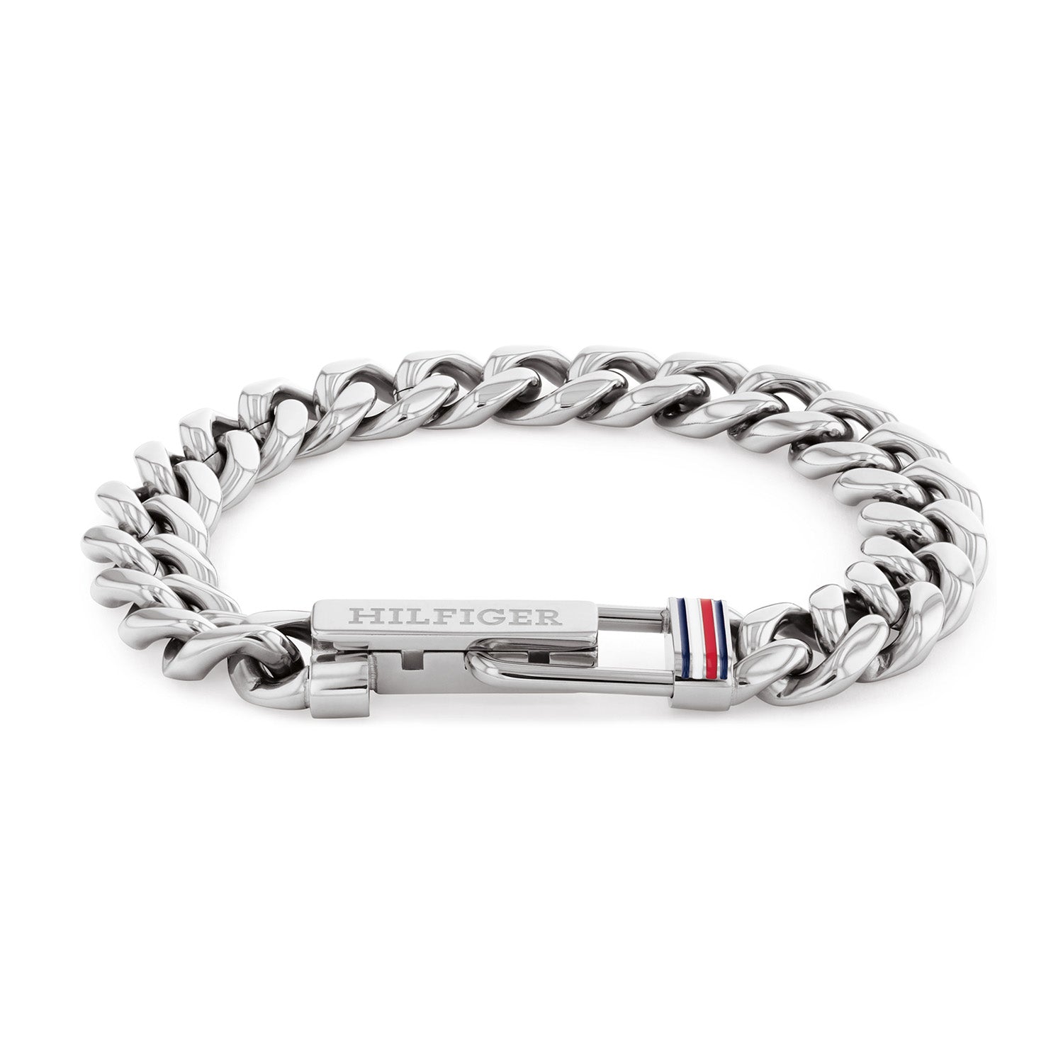 Tommy Hilfiger Zilverkleurige Herenarmband TJ2790610 - productfoto