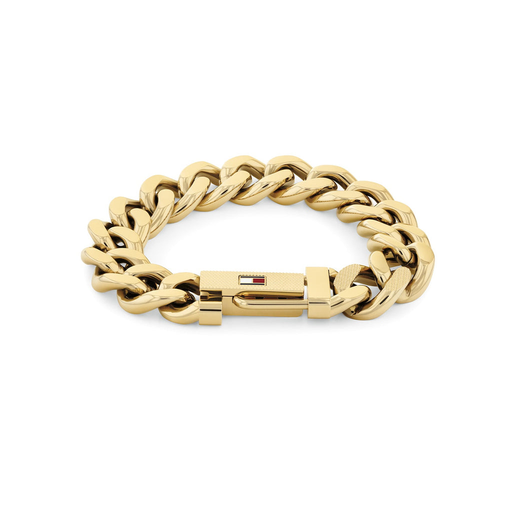 Tommy Hilfiger Goudkleurige Herenarmband TJ2790638 - productfoto
