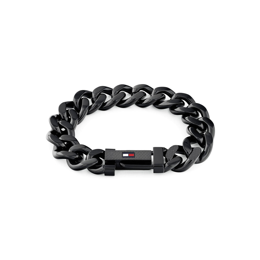 Tommy Hilfiger Zwarte Herenarmband TJ2790639 - productfoto