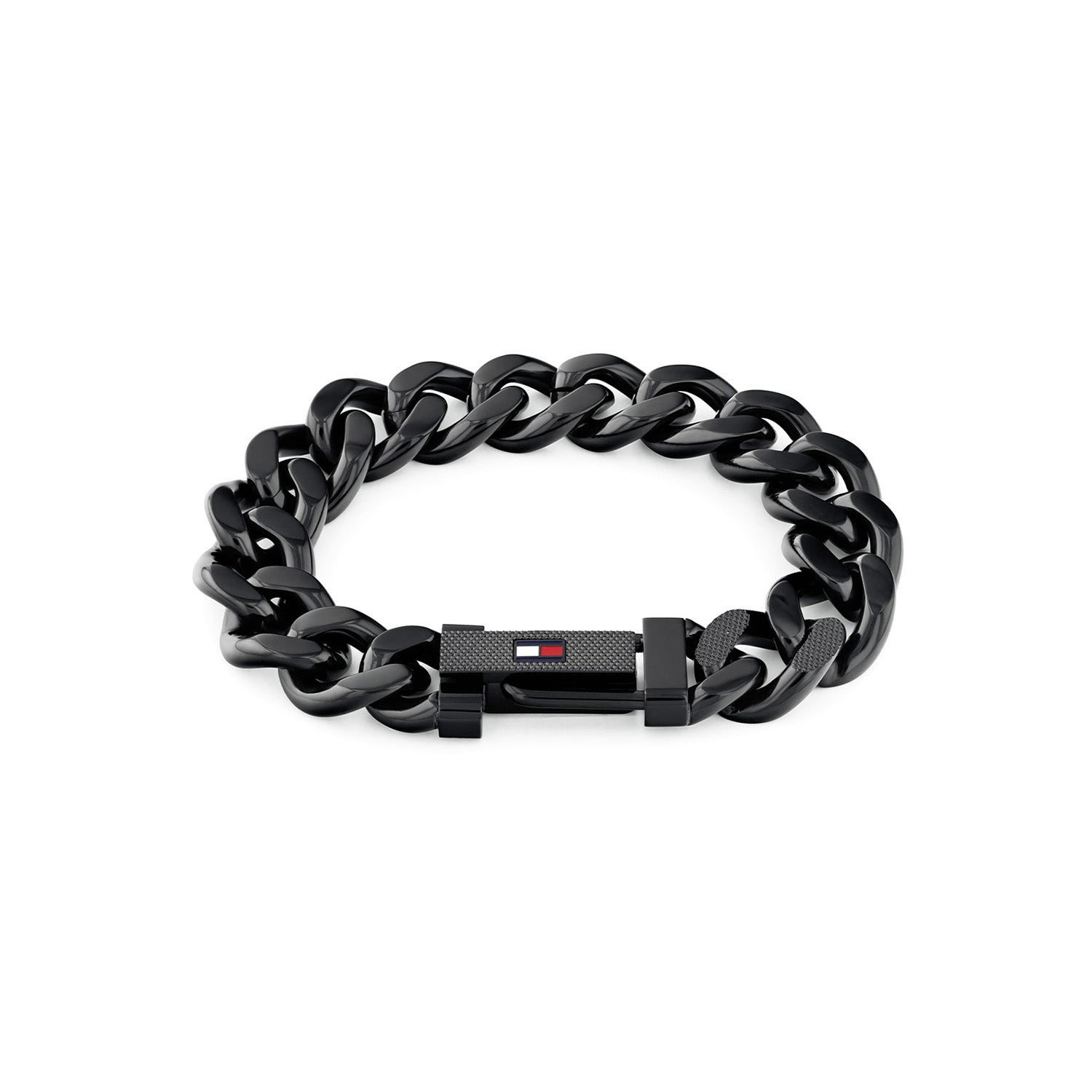 Tommy Hilfiger Zwarte Herenarmband TJ2790639 - productfoto