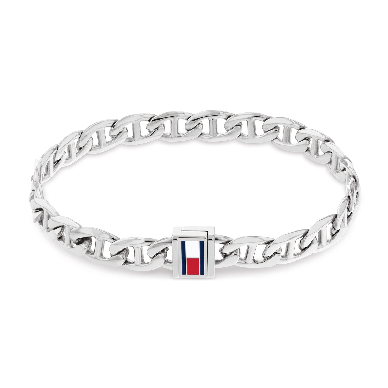 Tommy Hilfiger Zilverkleurige Herenarmband TJ2790645S - productfoto