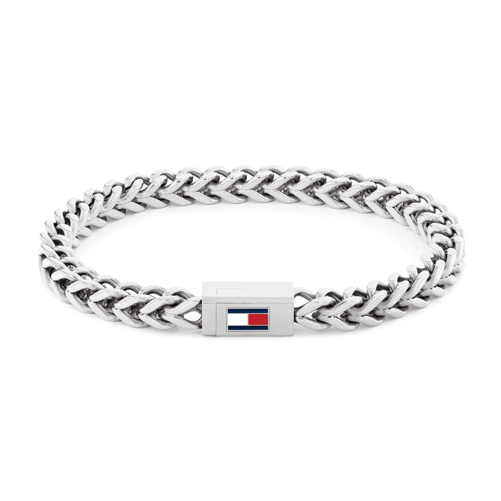 Tommy Hilfiger Zilverkleurige Herenarmband TJ2790647 - productfoto
