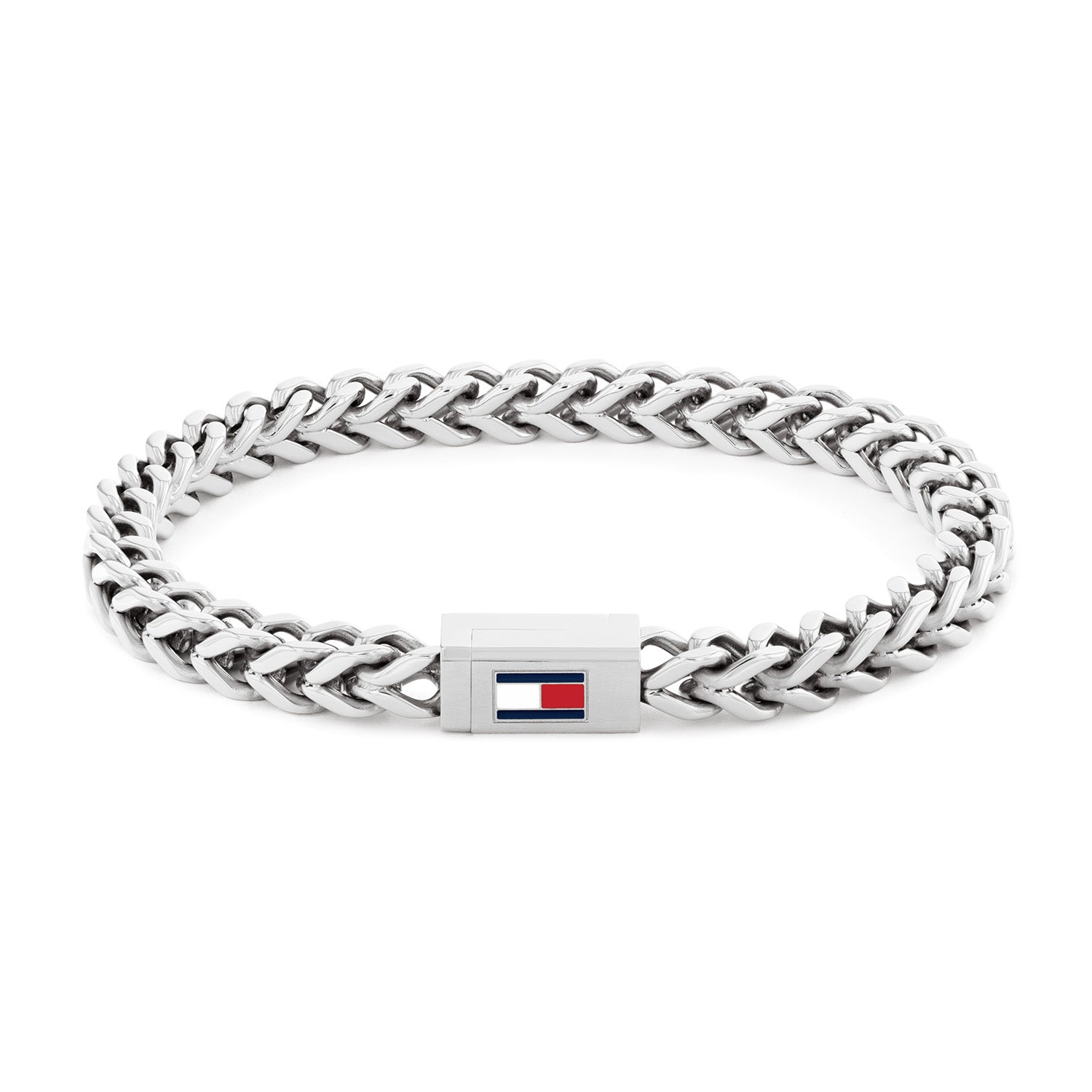 Tommy Hilfiger Zilverkleurige Herenarmband TJ2790647 - productfoto