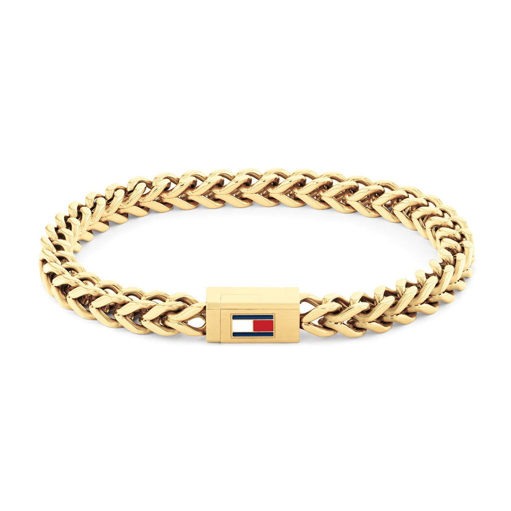 Tommy Hilfiger Goudkleurige Herenarmband TJ2790648 - productfoto