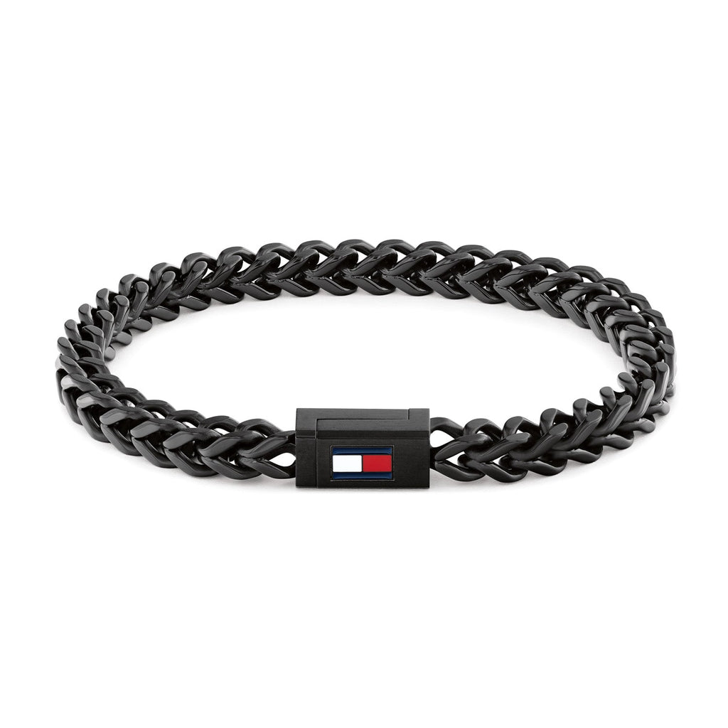 Tommy Hilfiger Zwarte Herenarmband TJ2790649 - productfoto