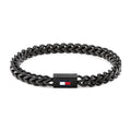 Tommy Hilfiger Zwarte Herenarmband TJ2790649 - productfoto