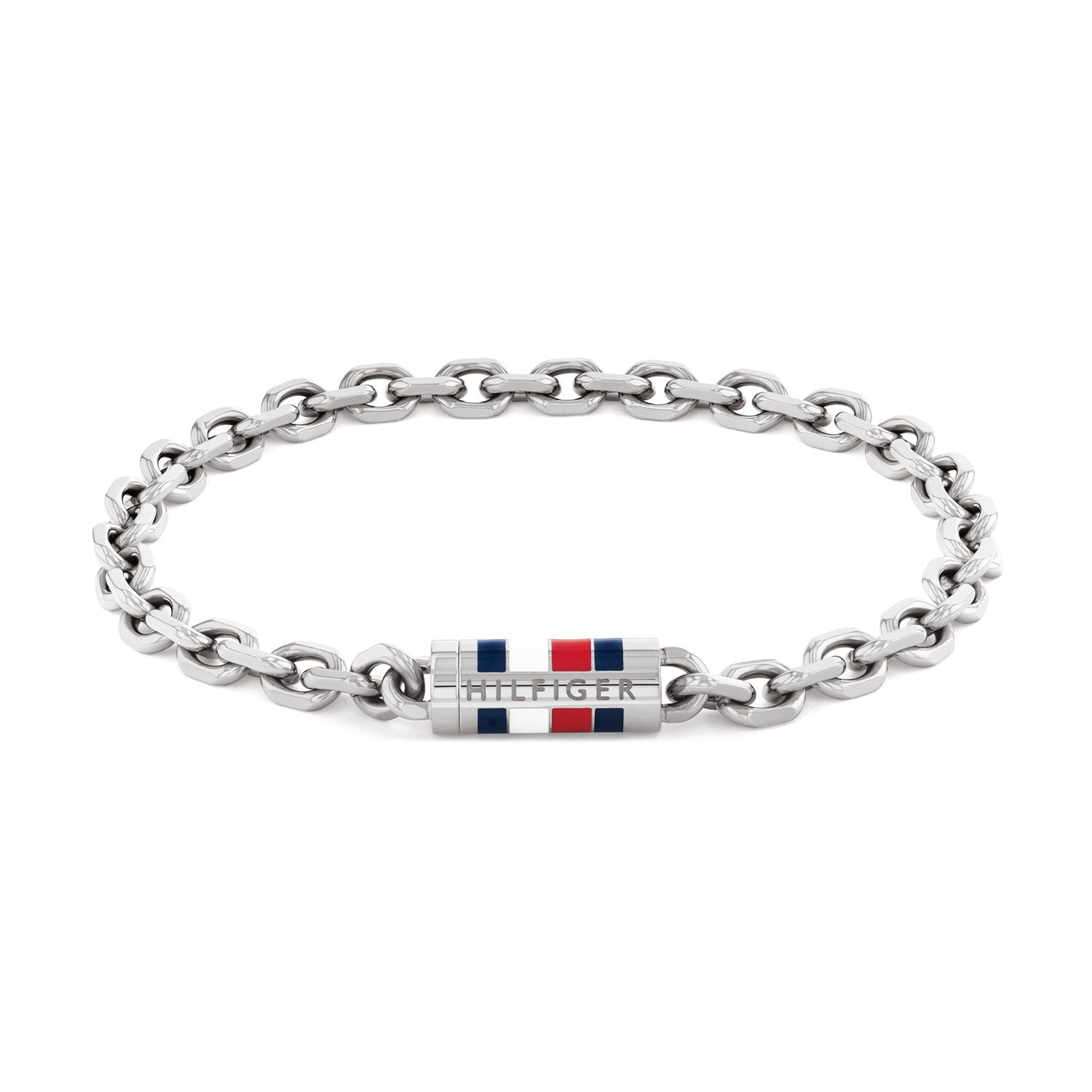 Tommy Hilfiger Zilverkleurige Herenarmband TJ2790652S - productfoto