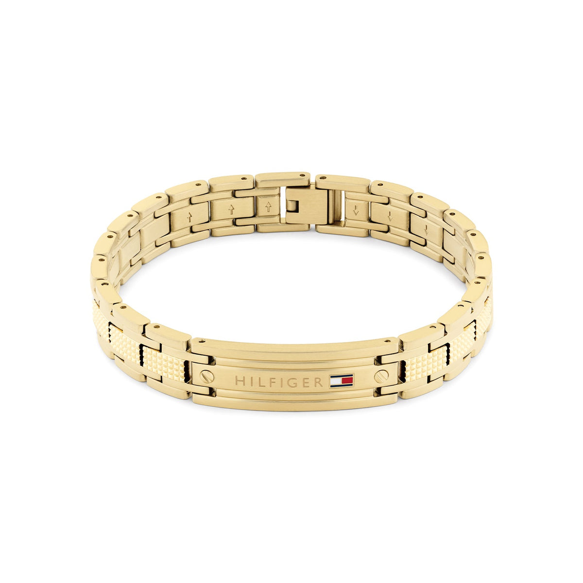 Tommy Hilfiger Oxford Goudkleurige Herenarmband TJ2790733 - productfoto